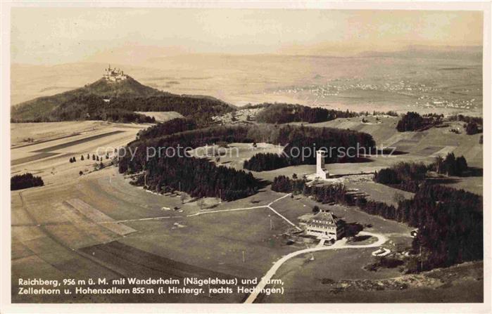 Raichberg Onstmettingen Albstadt BW Wanderheim Naegelehaus Turm Zellerhorn Hohen