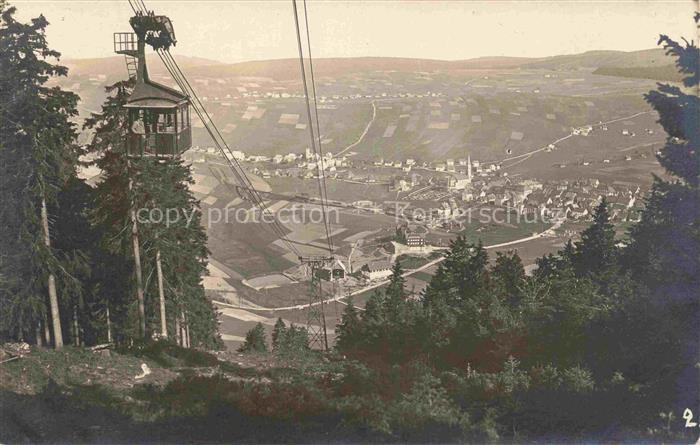 Oberwiesenthal Erzgebirge Sachsen Schwebebahn Oberwiesenthal Fichtelberg