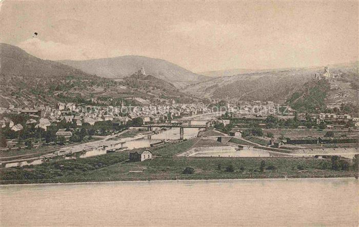 Niederlahnstein Lahnstein Rheinland-Pfalz Panorama