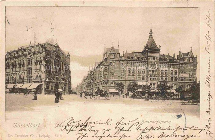 DuessELDORF CITY Bahnhofsplatz