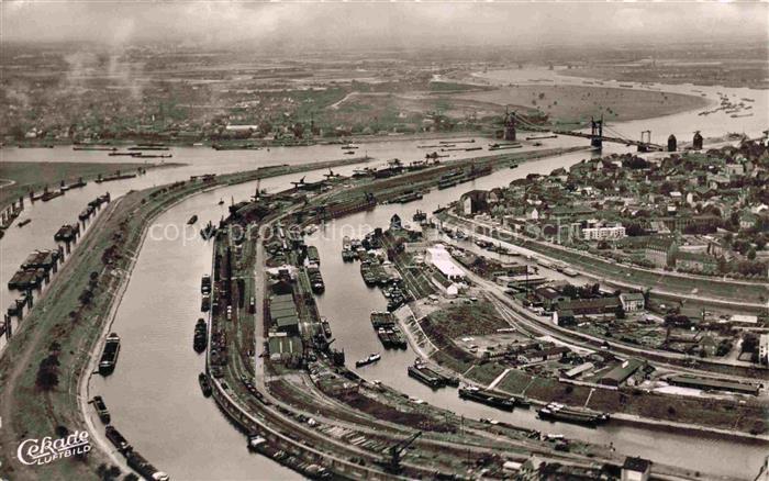 DUISBURG  Ruhrort Hafen und Rhein