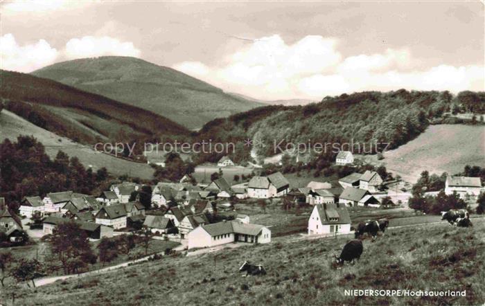 Niedersorpe Schmallenberg Hochsauerlandkreis NRW Panorama