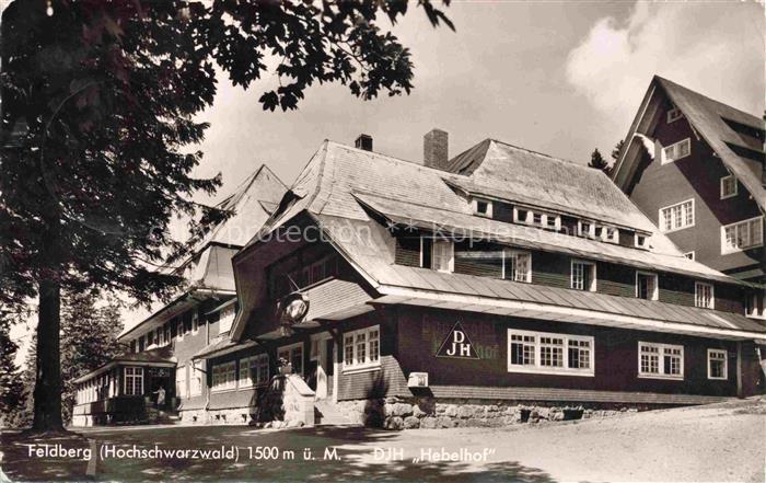 Feldberg 1450m Schwarzwald DJH Hebelhof Jugendherberge