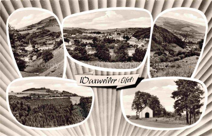 Waxweiler Rheinland-Pfalz Landschaftspanorama Kapelle