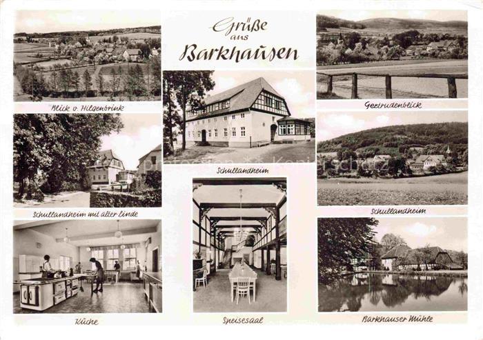 Barkhausen Bohmte Bad Essen Niedersachsen Panorama Blick vom Hilgenbrink Schulla