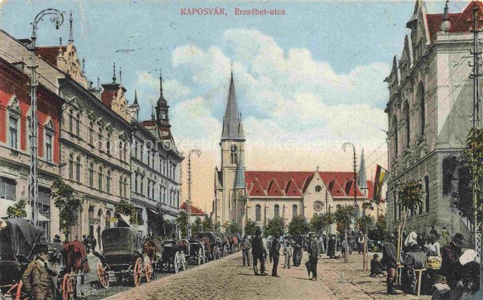 Kaposvar Kaposvarol HU Erzsébet utca Templom