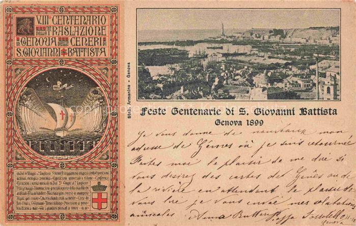 GENOVA Genua Liguria IT Feste di S. Giovanni Battista