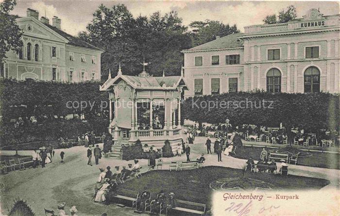 Gleichenberg Bad Gleichenberg Steiermark AT Kurpark Pavillon Kurhaus
