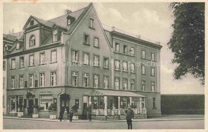 Ehrenbreitstein KOBLENZ Hotel zum Kurfuersten Geburtshaus von Brentano