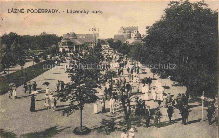 Lazne Podebrady CZ Lázenský park