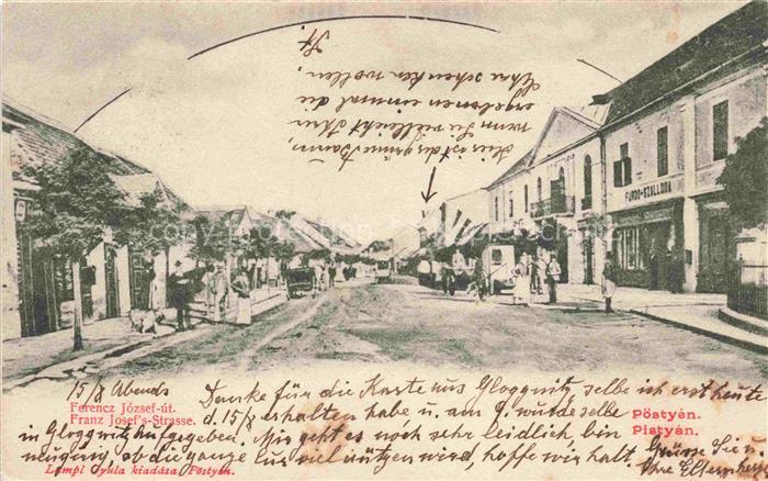 Poestyen Piestany Pistian SK Franz Josefs-Strasse