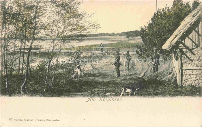 Usedom Mecklenburg-Vorpommern Partie am Koelpinsee