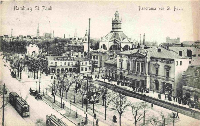 St Pauli Hamburg Panorama
