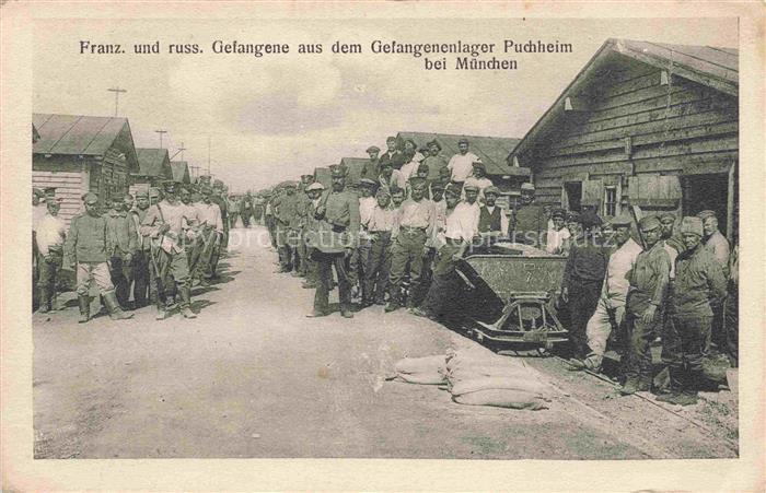 Puchheim  Lager Fuerstenfeldbruck Oberbayern Franzoesische und russische Gefange