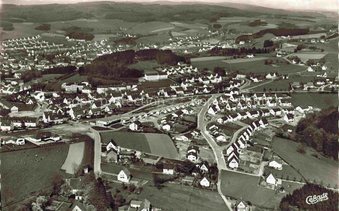 Meinerzhagen NRW Panorama Luftkurort und Wintersportplatz