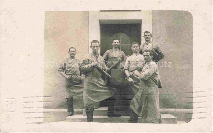 PAssAU Bayern Gruppenbild Koeche Metzger Feldpost