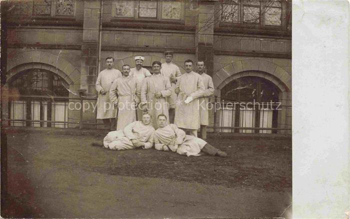 TRIER CITY Lazarett Stempel Vereinslazarett Feldpost