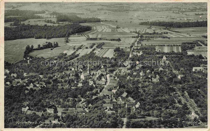 Voerstetten Emmendingen BW Fliegeraufnahme