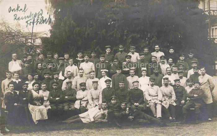 BAD HARZBURG Lazarett Gruppenbild