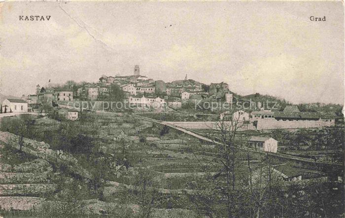 Kastav Primorsko-Goranska Croatia Panorama