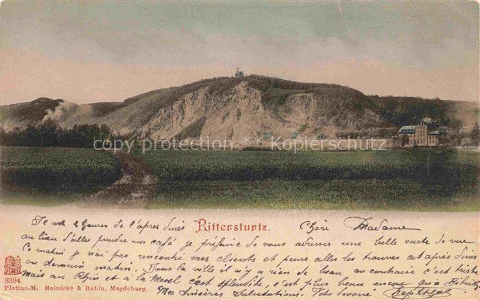 Rittersturz KOBLENZ Rheinland-Pfalz Panorama Aussichtspunkt Deutsche Reichspost