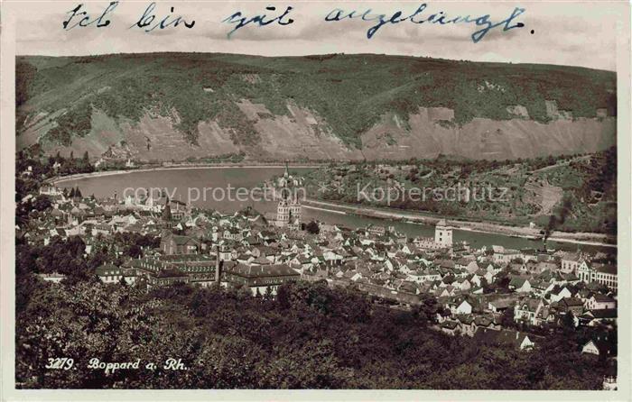 Boppard Rhein Rheinland-Pfalz Panorama