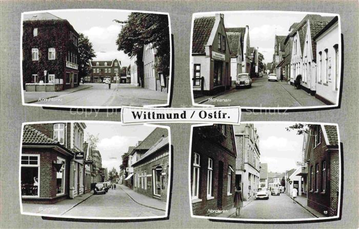 Wittmund Partie am Markt Muehlenstrasse Burgstrasse Norderstrasse