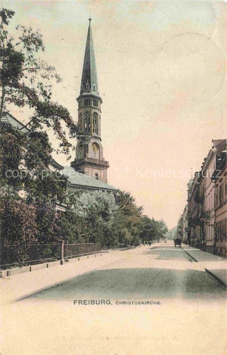 FREIBURG Breisgau BW Christuskirche