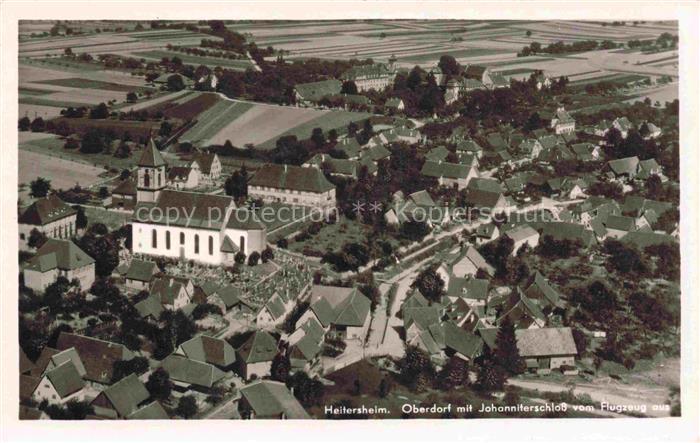 Heitersheim Breisgau BW Oberdorf mit Johanniterschloss