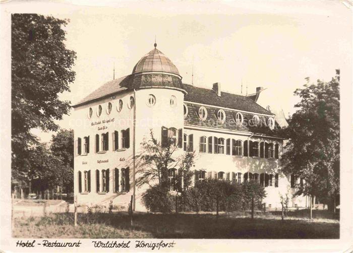 Koenigsforst KoeLN NRW Hotel Restaurant Waldhof
