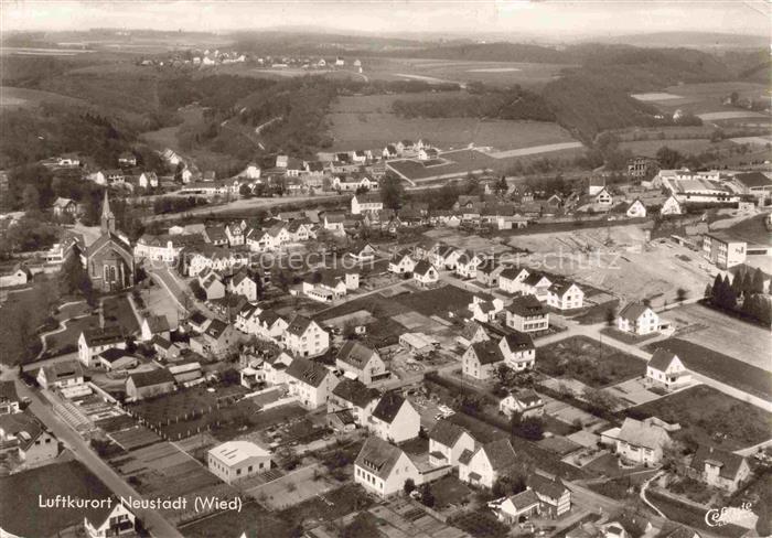 Neustadt Wied Rheinland-Pfalz Fliegeraufnahme
