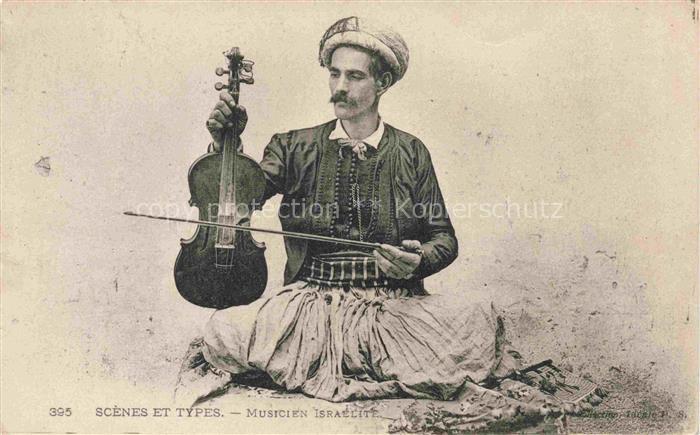 Geige Violine Violon-- Musicien Israelit