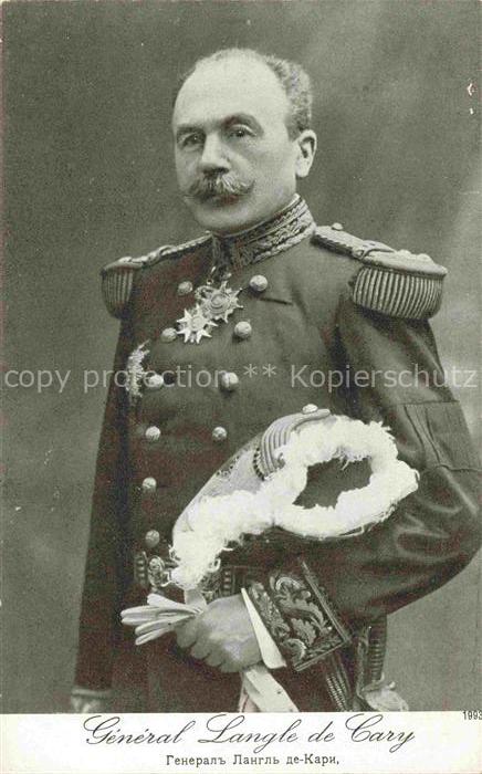 Militaria France General Langle Cary