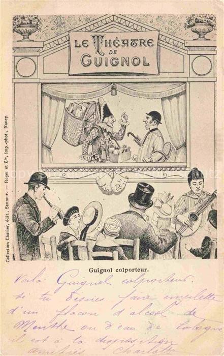 Puppenspiel Pupazzi Dolls Poupees Munecas Spielzeug-- Guignol Colporteur