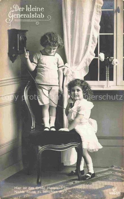 Telefon Telephone-- Der kleine Generalstab Kinder