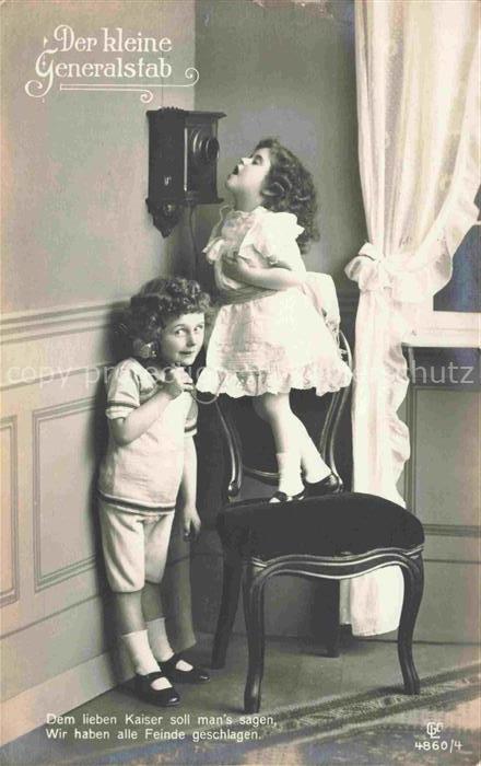 Telefon Telephone-- Der kleine Generalstab Kinder