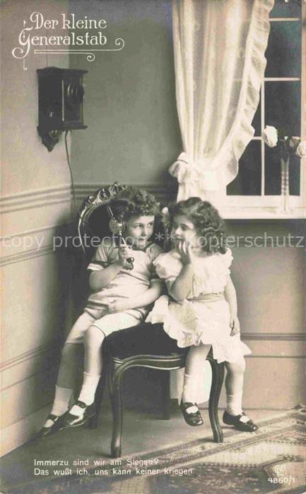 Telefon Telephone-- Der kleine Generalstab Kinder