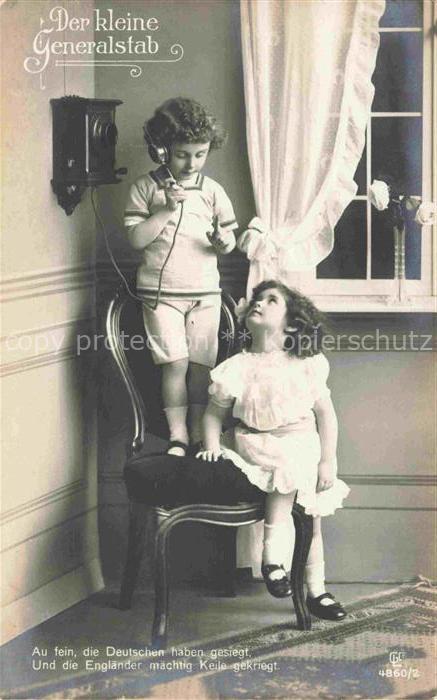 Telefon Telephone-- Der kleine Generalstab Kinder