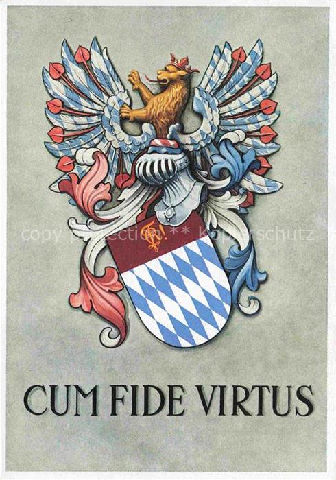 Studentika Cum Fide Virtus Kath. Bayer. Rhaetia