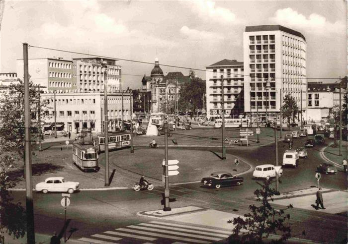 STRAssENBAHN Tramway-- Hannover Aegidientorplatz
