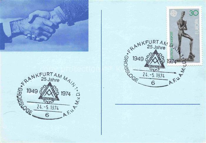 Freimaurer Mason-- Paulskirche Frankfurt am Main