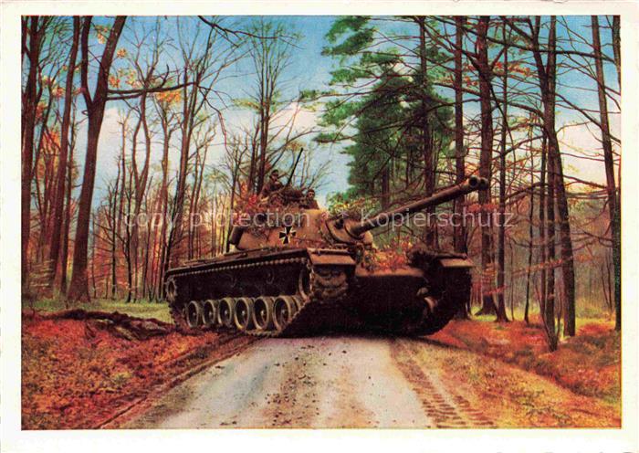 Panzer Tank Char d Assaut Militaria-- M 48 Nuernberg