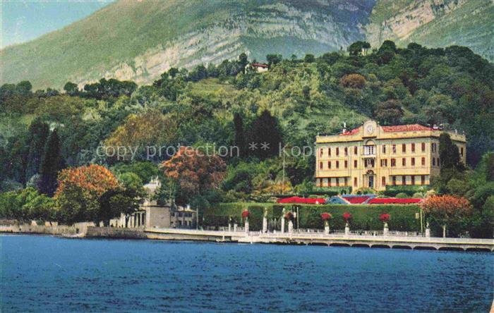 Cadenabbia Griante Lago di Como Lombardia IT Villa Carlotta Ansicht vom See aus