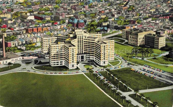 Albany New York USA Veterans Hospital aerial view