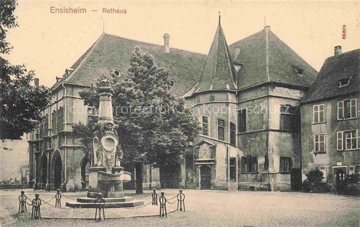 Ensisheim 68 Haut-Rhin Rathaus