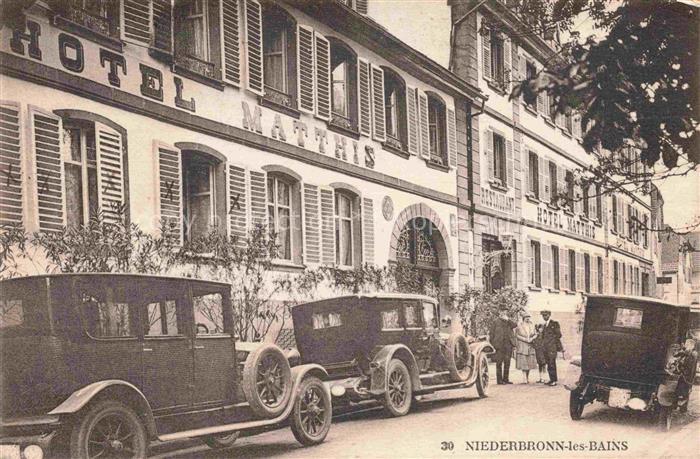 Niederbronn-les-Bains Bad Niederbronn 67 Bas-Rhin Hotel Matthis