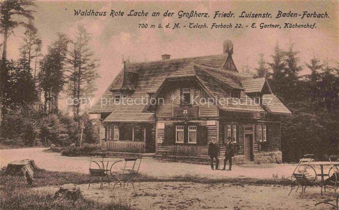 Forbach Baden BW Waldhaus Rote Lache