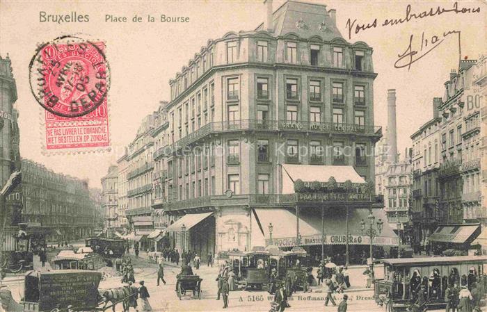 BRUXELLES Bruessel Brussels Place de la Bourse