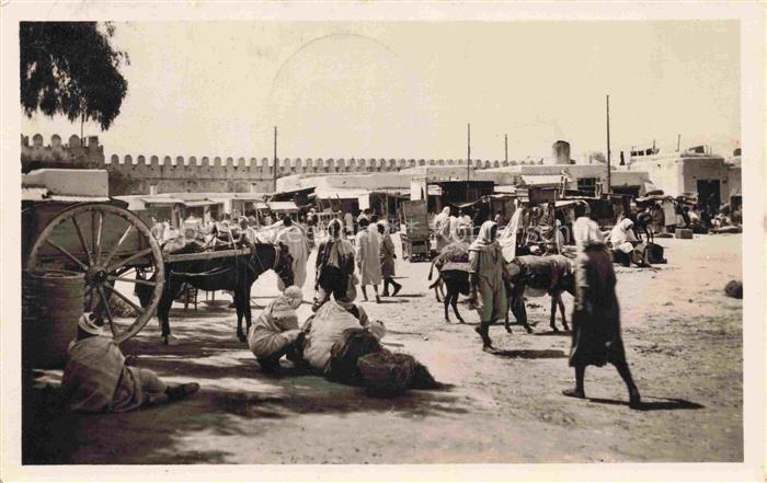 KAIROUAN Qairawan Tunesie Place du Marché