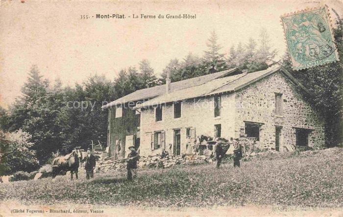 Mont-Pilat 1400m Graix Saint-Etienne 42 Loire La Ferme du Grand Hôtel